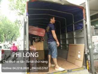 Taxi tải Phi Long cho thuê xe tải chở hàng tại phố Ngô Quyền