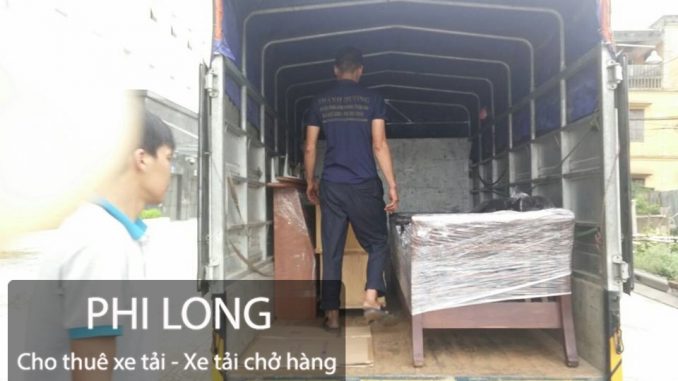 Phi Long cho thuê xe tải chuyển nhà giá rẻ tại phố Lê Văn Hưu