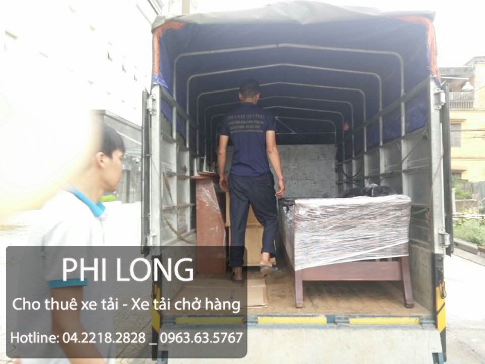 Phi Long cho thuê xe tải chuyển nhà giá rẻ tại phố Lê Văn Hưu