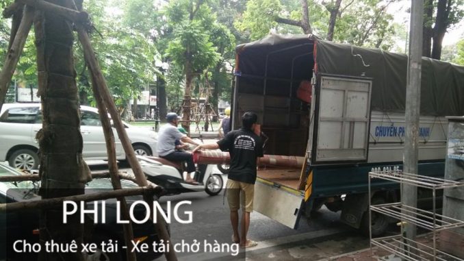 Công ty taxi tải Phi Long tại phố Lê Hồng Phong