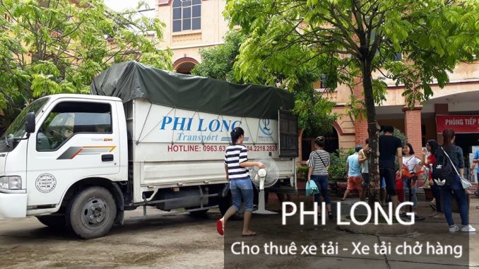 Taxi tải Phi Long hãng cho thuê xe tải chở hàng giá rẻ tại phố Ngô Thì Nhậm