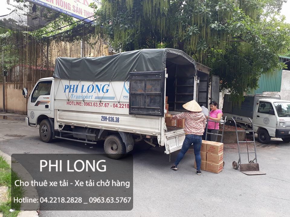 Dịch vụ cho thuê xe tải chuyển nhà giá rẻ Phi Long tại phố Lê Quý Đôn