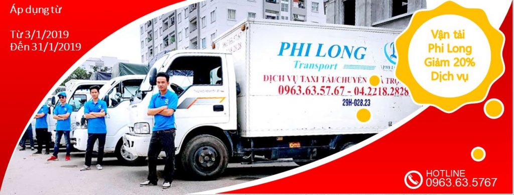 Xe tải chuyển nhà giá rẻ tại phố Nam Tràng