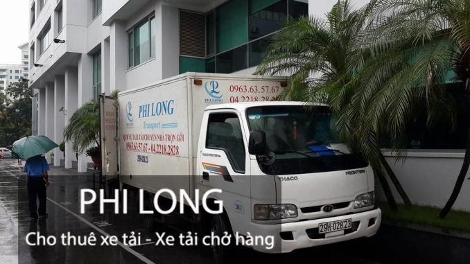 Cho thuê xe tải chuyên nghiệp uy tín tại phố Quang Trung