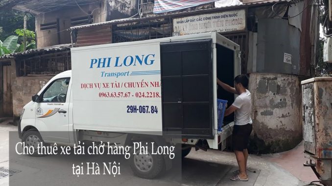 Cho thuê xe tải chuyển nhà giá rẻ tại phố Huế- 0963.63.5767.
