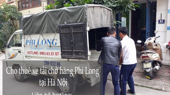 Cho thuê xe tải chuyển nhà giá rẻ tại phố Vũ Xuân Thiều