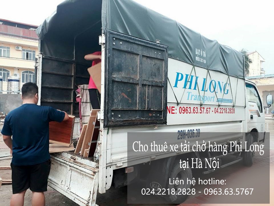 Cho thuê xe chuyển nhà giá rẻ tại phố Nguyên Khiết