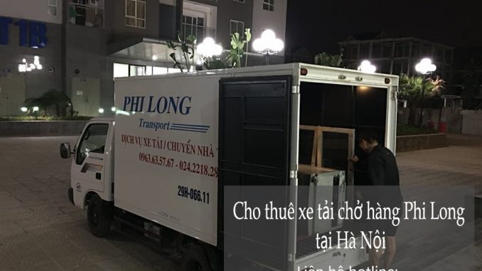 Cho thuê xe tải chuyển nhà giá rẻ tại phố Trần Khát Chân