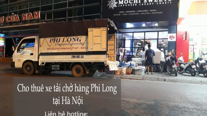 Xe tải chuyển nhà giá rẻ tại phố Yên Duyên