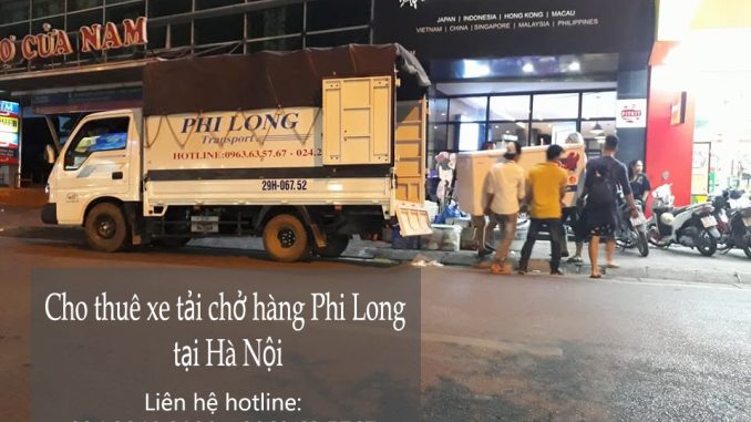 Cho thuê xe tải chuyển nhà giá rẻ tại phố Nguyễn Tri Phương