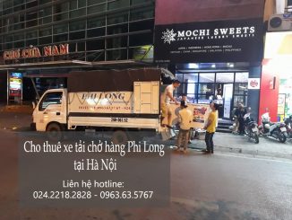 Cho thuê xe tải chuyển nhà giá rẻ tại phố Đông Thiên