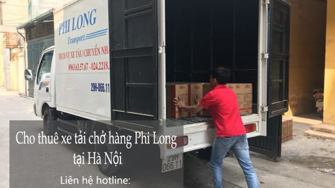 Xe tải chuyển nhà giá rẻ tại phố Trung Kính