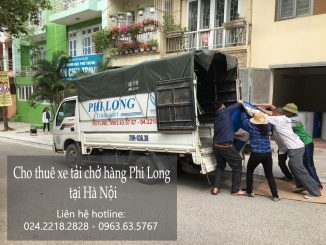 Xe tải chở hàng thuê tại phố Vũ Phạm Hàm