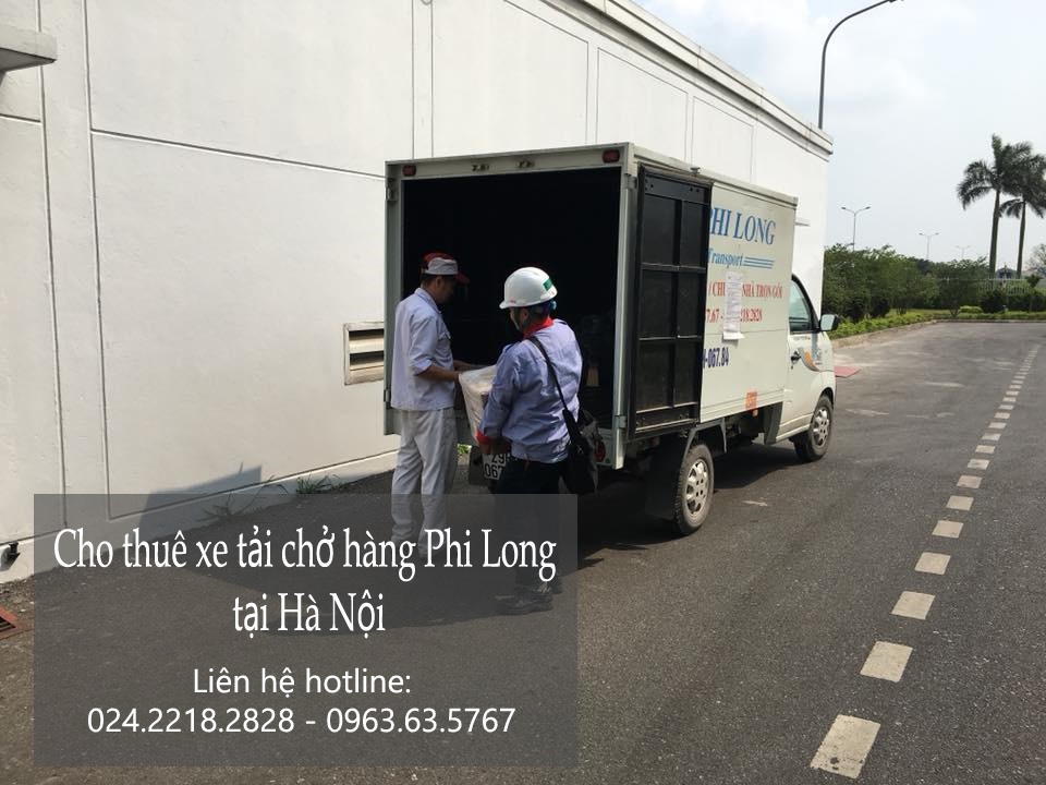 Dịch vụ xe tải chuyển nhà giá rẻ Phi Long tại phố Nguyên Hồng