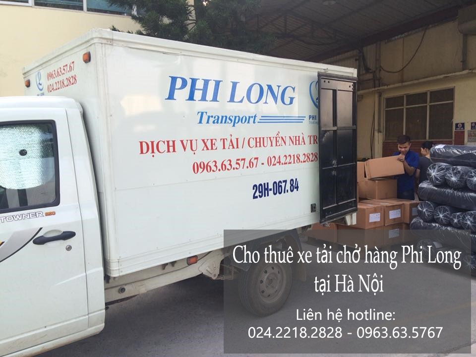 Dịch vụ xe tải chuyển nhà giá rẻ Phi Long tại phố Dương Khuê