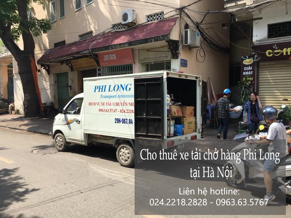 Xe tải chuyển nhà giá rẻ tại phố Trần Cao Vân