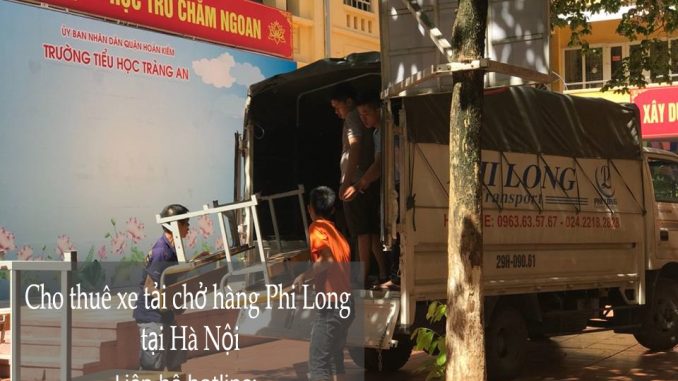Xe tải chuyển nhà giá rẻ tại phố Hàng Hòm