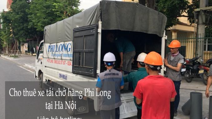 Xe tải chuyển nhà tại phố Đồng Xuân