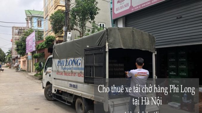 Dịch vụ xe tải chuyển nhà giá rẻ tại phố Mai Động