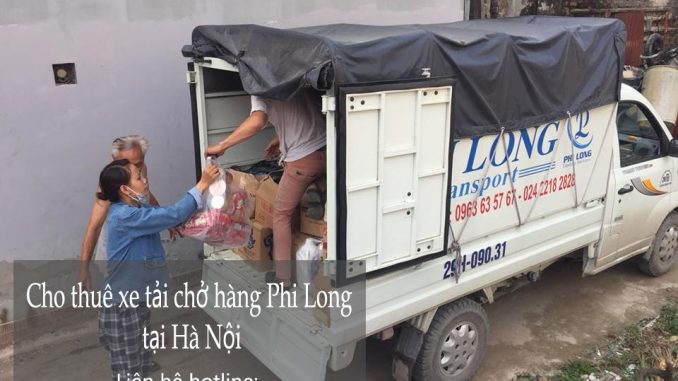 Dịch vụ xe tải chuyển nhà giá rẻ tại phố Vũ Tông Phan