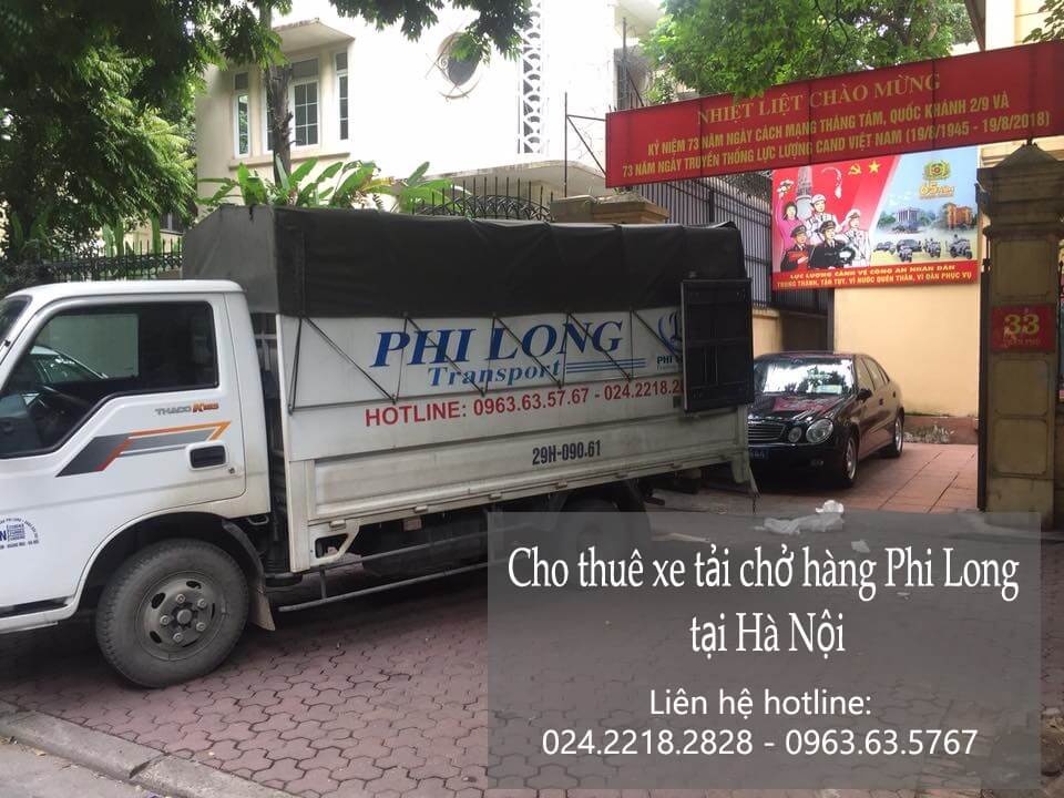 Dịch vụ xe tải chuyển nhà giá rẻ tại phố Đông Thái