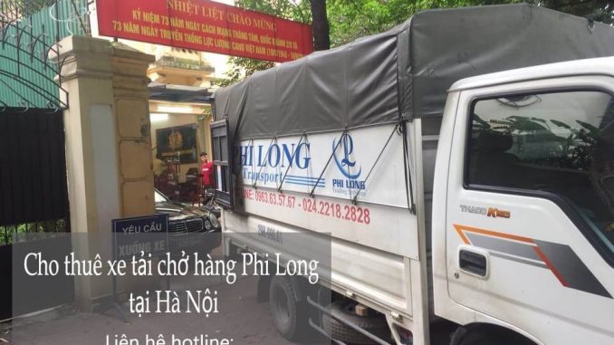 Dịch vụ xe tải chuyển nhà giá rẻ tại phố Hoa Bằng