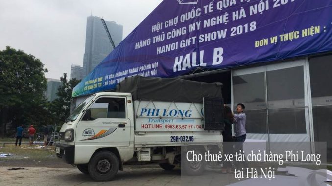 Xe tải chuyển nhà Phi Long tại phường Lĩnh Nam-096363.5767