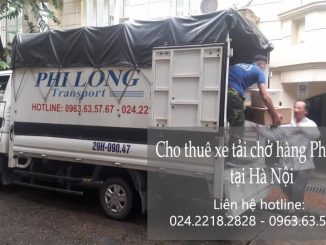 Dịch vụ xe tải chuyển nhà giá rẻ tại phố Hoàng Ngân
