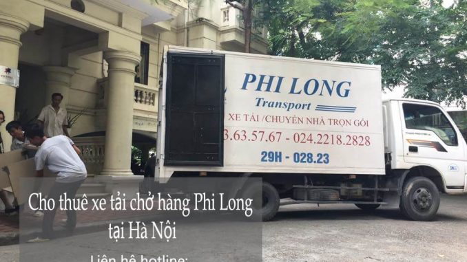 Dịch vụ xe tải chuyển nhà giá rẻ tại phố Dương Khê