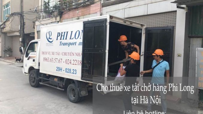 Dịch vụ cho thuê xe tải chuyển nhà giá rẻ tại phố Bà Triệu