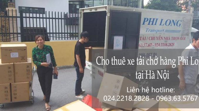 Dịch vụ xe tải chuyển nhà giá rẻ tại phố Nguyễn Khoái