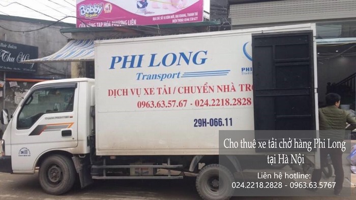 Dịch vụ xe tải chuyển nhà giá rẻ tại phố Quỳnh Mai