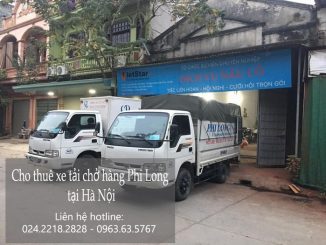 Dịch vụ xe tải chuyển nhà giá rẻ tại phố Nguyễn Chánh