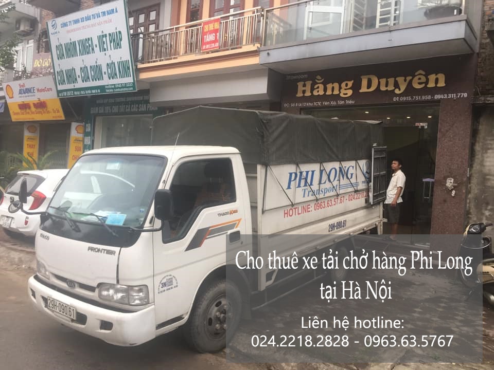 Dịch vụ xe tải chuyển nhà giá rẻ tại phố Hoàng Công Chất