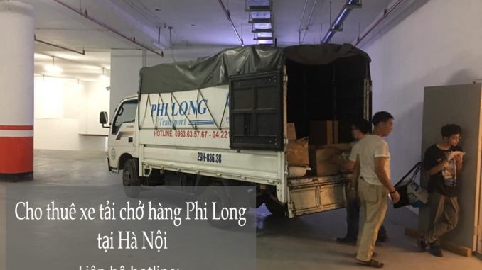 Xe tải chuyển nhà giá rẻ Phi Long tại phố Nguyễn Đình Tứ
