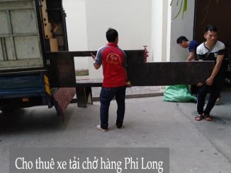 Xe tải chuyển nhà giá rẻ Phi Long tại phố Vĩnh Quỳnh