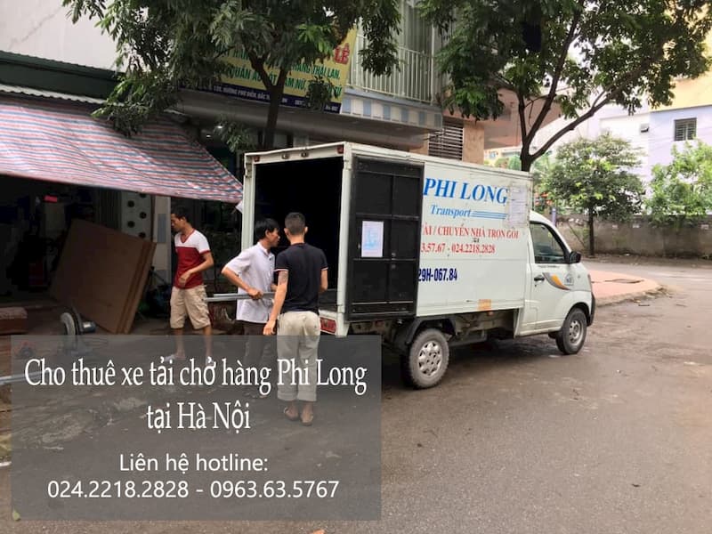 Dịch vụ xe tải chở hàng Phi Long tại phố Gia Biên