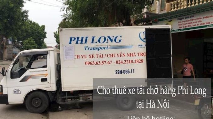 Xe tải chuyển nhà Phi Long tại phường Ngọc Hà