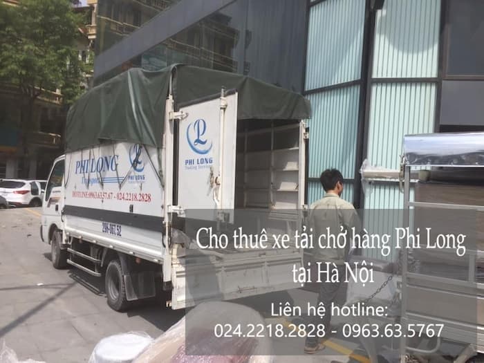 Xe tải chuyển nhà Phi Long tại phố Nguyễn Phúc Lai