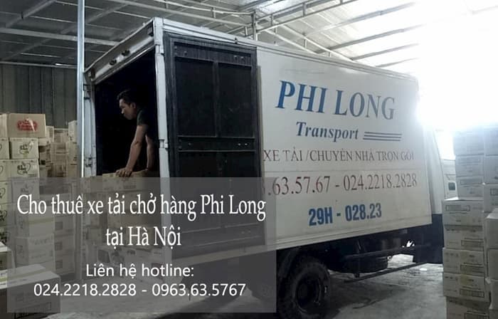 Xe tải chuyển nhà tại phố Lê Hữu Tựu