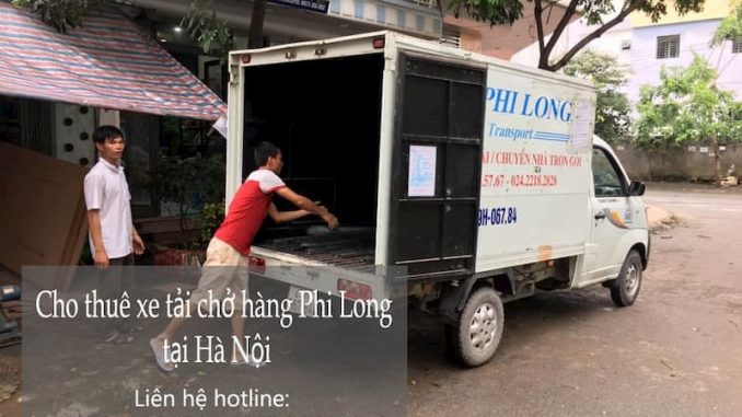 Xe tải cho thuê giá rẻ Phi Long tại phố Cao Xuân Huy