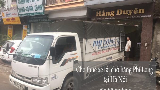 Dịch vụ xe tải giá rẻ Phi Long tại phố Huỳnh Tấn Phát