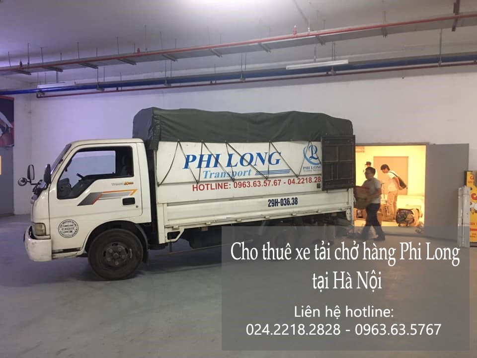 Xe tải chuyển nhà chuyên nghiệp Phi Long tại phố Châu Văn Liêm