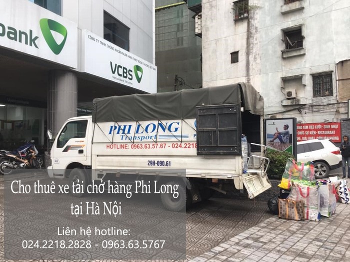 Taxi tải Phi Long trọn gói tại phố Bắc Hồng