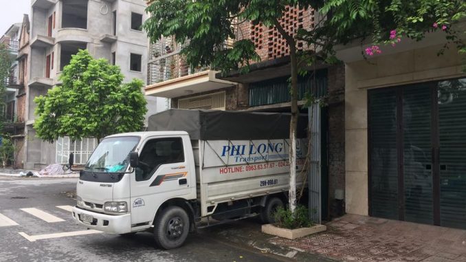 Xe tải chuyển nhà giá rẻ Phi Long tại quận Thanh Xuân