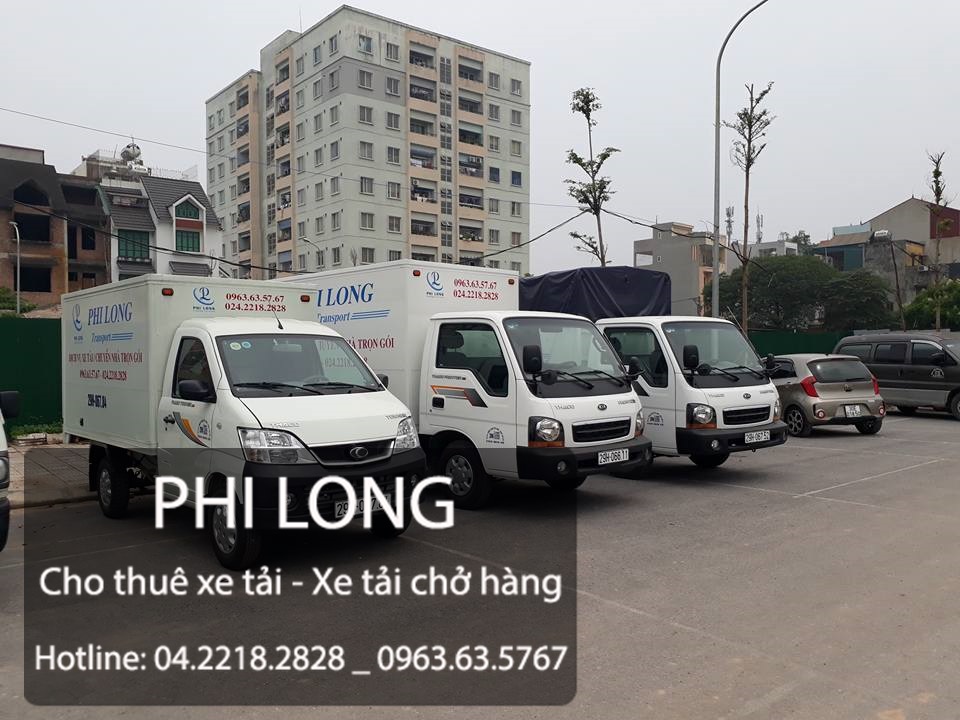Xe tải vận chuyển Phi Long tại xã Thắng Lợi