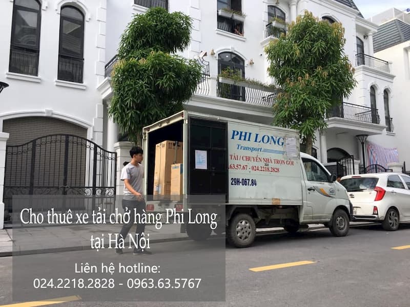 Xe tải chuyển nhà Phi Long tại xã Phú Kim