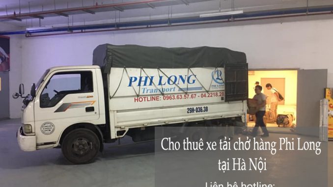 Xe tải chuyển nhà Phi Long tại phường Phúc lợi