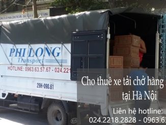 Xe tải chuyển nhà giá rẻ tại đường Thạch Bàn đi Hải Phòng