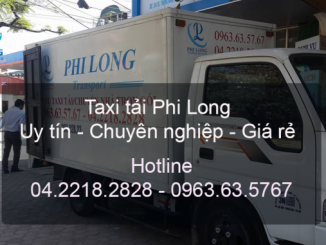 Xe tải chuyển nhà từ đường Nguyễn Xiển đi Cao Bằng